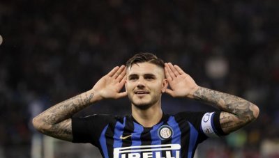 Интер с класика срещу Лацио, Икарди се развихри