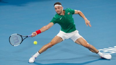 Безпощаден Григор Димитров изведе България до първа победа в ATP Cup