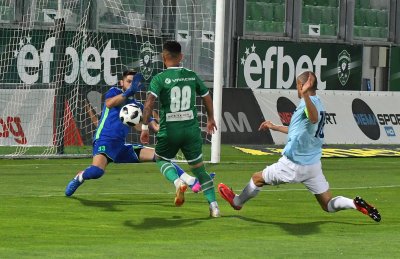 Лудогорец се справи без проблем срещу Дунав (видео)