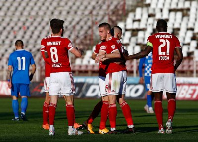 ЦСКА София си върна третото място с 6 срещу Монтана
