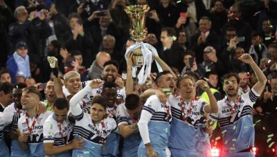 Лацио вдигна Купата на Италия за седми път