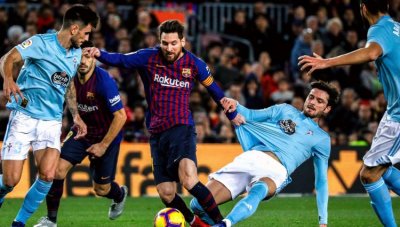 Барса се върна еднолично на върха в Примера с победа над Селта