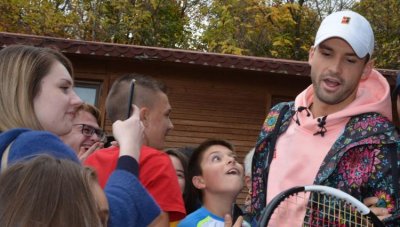 Григор Димитров се прибра в Хасково: Радвам се да съм вкъщи