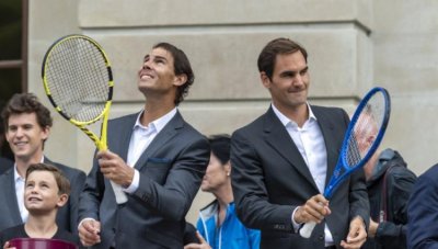 Федерер и Надал подобряват рекорда за зрители на тенис мач