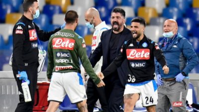 Наполи на финал за Купата след равенство с Интер