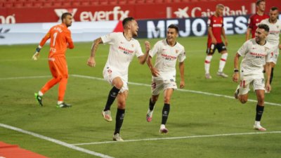 Севиля с важна крачка към Европа след победа над Майорка