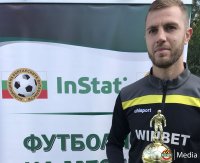 Голмайсторът на Ботев (Пловдив) е Футболист №1 за септември според "InStat"