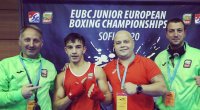 Тони Сотиров на финал на ЕП по бокс в София
