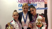 Девойките ни втори отборно на турнира по художествена гимнастика в Москва