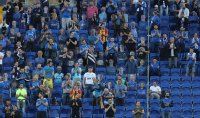 "Сините " фенове с добри отзиви въпреки загубата от Лудогорец